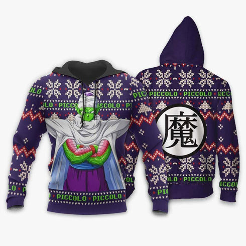 Divesart - Piccolo joulupaita mukautettuja anime Dragon Ball -joululahjoja